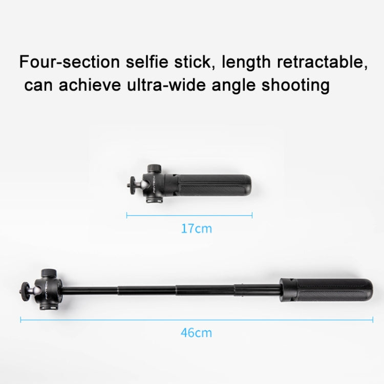 PGYTECH  Camera Tripod Cell Phone Selfie Extension Pole,Spec:, Only  Tripod, Tripod+Phone Clip