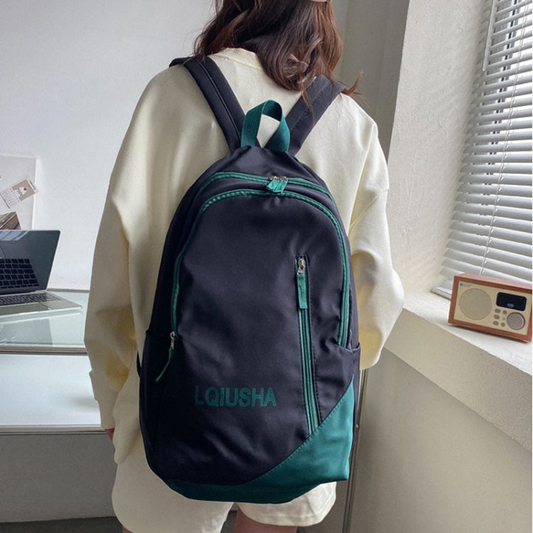 Girls School Bag Backpack Large Capacity Lightweight Student Backpack, 109036 White, 109036 Green, 109036 Black, 109036 Pink