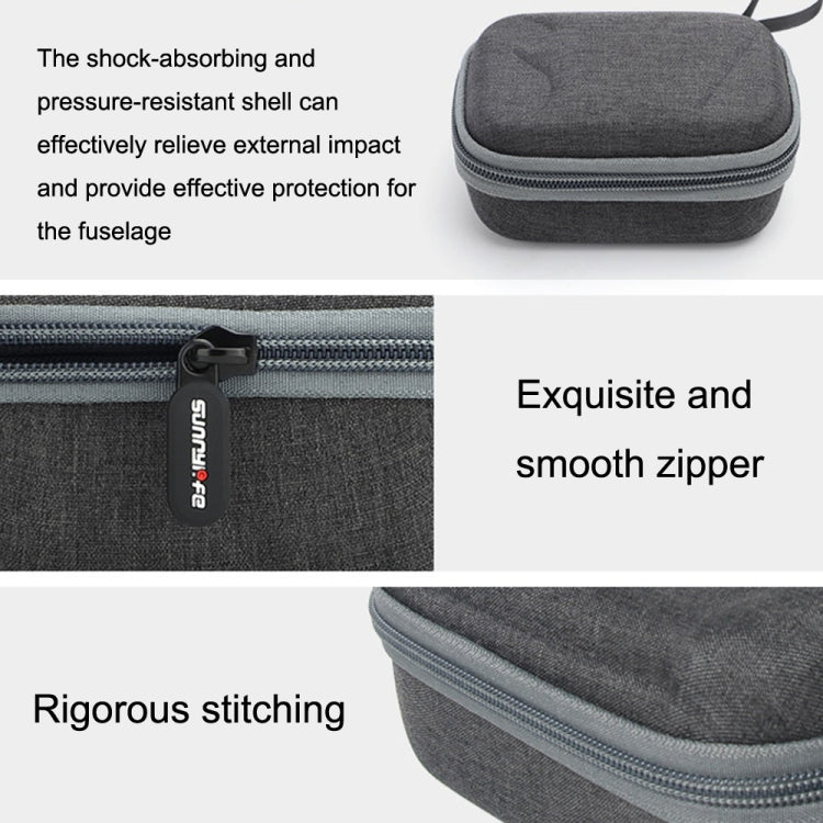 For DJI MIC Sunnylife B557 Wireless Microphone Portable Protective Box Storage Bag, For DJI MIC