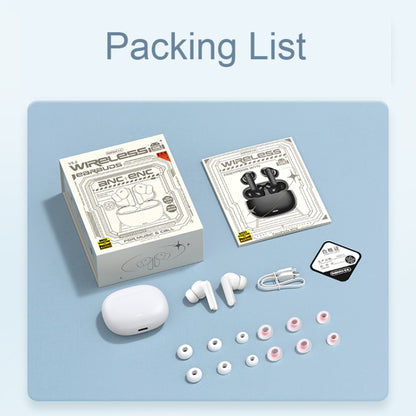 REMAX CozyPods W7N ANC+ENC Dual Noise Canceling Call Bluetooth Headphones, W7N