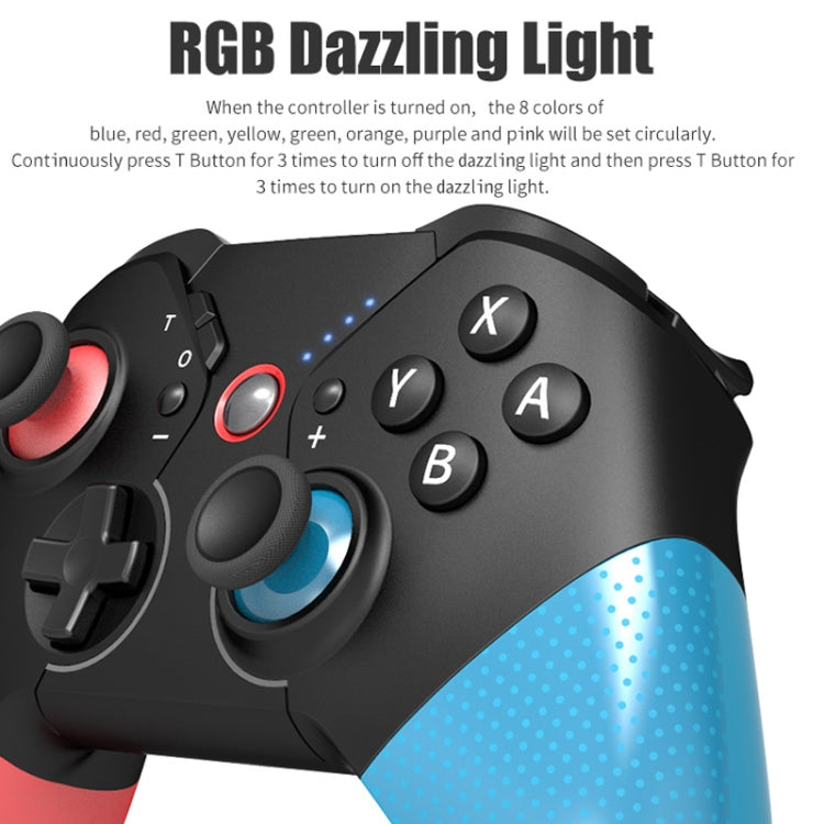 For Nintendo Switch / Switch Lite HS-SW531 Programmable Game Bluetooth Wireless Handle, HS-SW531