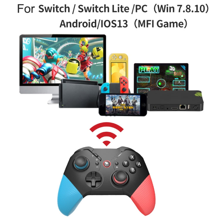 For Nintendo Switch / Switch Lite HS-SW531 Programmable Game Bluetooth Wireless Handle, HS-SW531