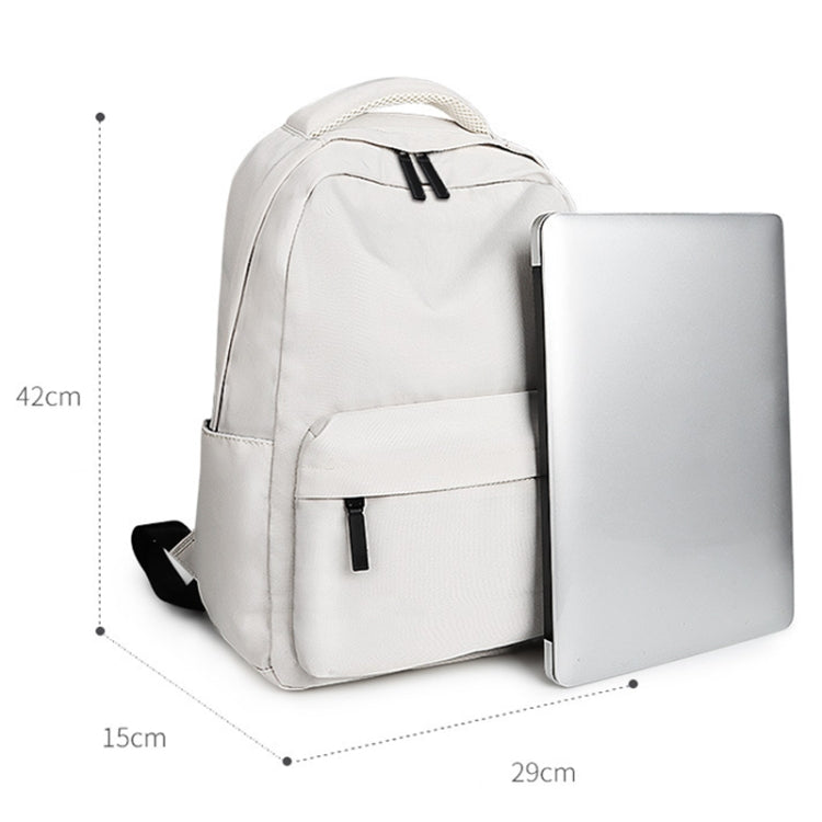 SJ13 13-15.4 inch Large-capacity Waterproof Wear-resistant Laptop Backpack