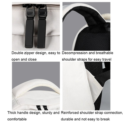 SJ13 13-15.4 inch Large-capacity Waterproof Wear-resistant Laptop Backpack