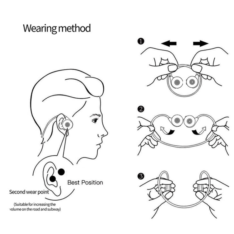 M1S Bone Conduction Stereo Vibrator Speaker Bluetooth Earphones, M1S Black, M1S Pink, M1S Red, M1S Green