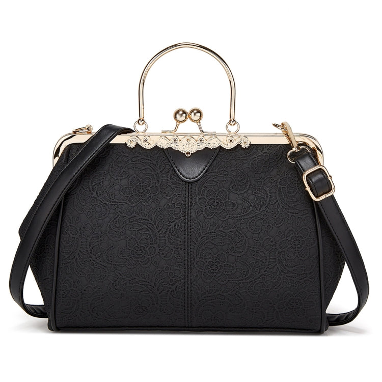 036 Vintage Buckle Handbags Leather Adjustable Crossbody Bag