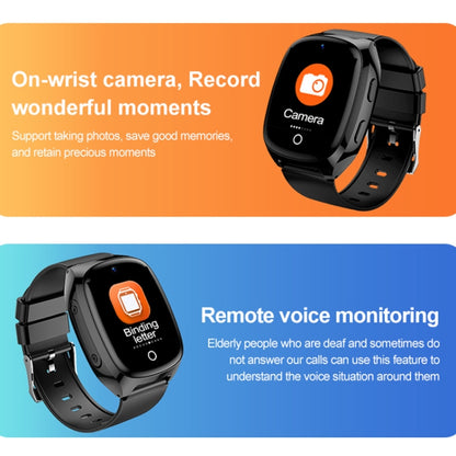 D300 1.54 inch IPS Screen Smart Watch, Support Tracking and Positioning & 4G Video Call, No Body Temperature Version