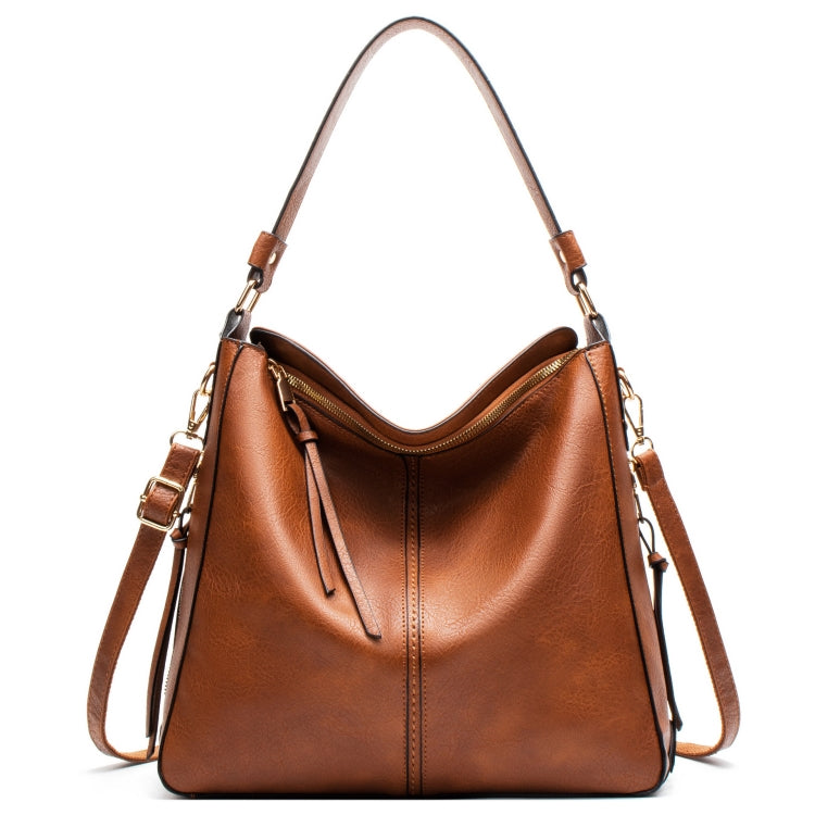 7871 Large Capacity Adjustable Leather Tote Bag Multi-compartment Shoulder Bag, Red, Blue, Black, Coffee, Grey, Pink, Brown, Purple Red, 2-In-1 Brown, 2-In-1 Black, 2-In-1 Purple Red, 2-In-1 Blue, 2-In-1 Gray, 2-In-1 Red, 2-In-1 Pink