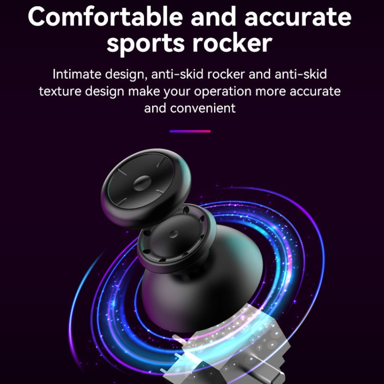 S03 Glare Transparent Wired Gamepad for Nintendo Switch/Sony PS/Computer, Black, White