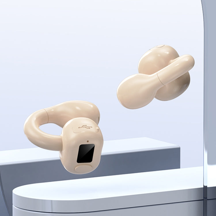 M10 IPX5 Waterproof Ear Clip Bluetooth Earphones, Style:, M10 Single Black, M10 Single White, M10 Single Pink, M10 Single Skin Color, M10 Single Green, M10 Doble Pink, M10 Doble Green, M10 Doble Skin Color, M10 Doble Black, M10 Doble White