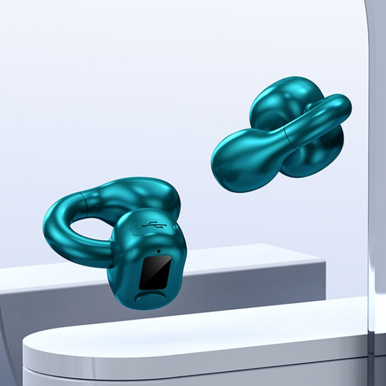 M10 IPX5 Waterproof Ear Clip Bluetooth Earphones, Style:, M10 Single Black, M10 Single White, M10 Single Pink, M10 Single Skin Color, M10 Single Green, M10 Doble Pink, M10 Doble Green, M10 Doble Skin Color, M10 Doble Black, M10 Doble White