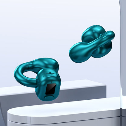 M10 IPX5 Waterproof Ear Clip Bluetooth Earphones, Style:, M10 Single Black, M10 Single White, M10 Single Pink, M10 Single Skin Color, M10 Single Green, M10 Doble Pink, M10 Doble Green, M10 Doble Skin Color, M10 Doble Black, M10 Doble White