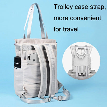 Student Backpack Waterproof USB Laptop Bag, Size:, Medium (Gray), Medium (Black), Large (Gray), Large (Black)