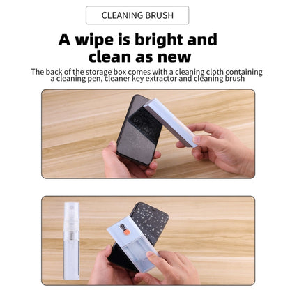 Q6S 10-in-1 Bluetooth Headphone Cleaning Pen Mobile Computer Keyboard Screen Digital Camera Cleaning Kit, Q6S ( (Blue), Q6S (Pink), Q6S (White), Q6S (Black)