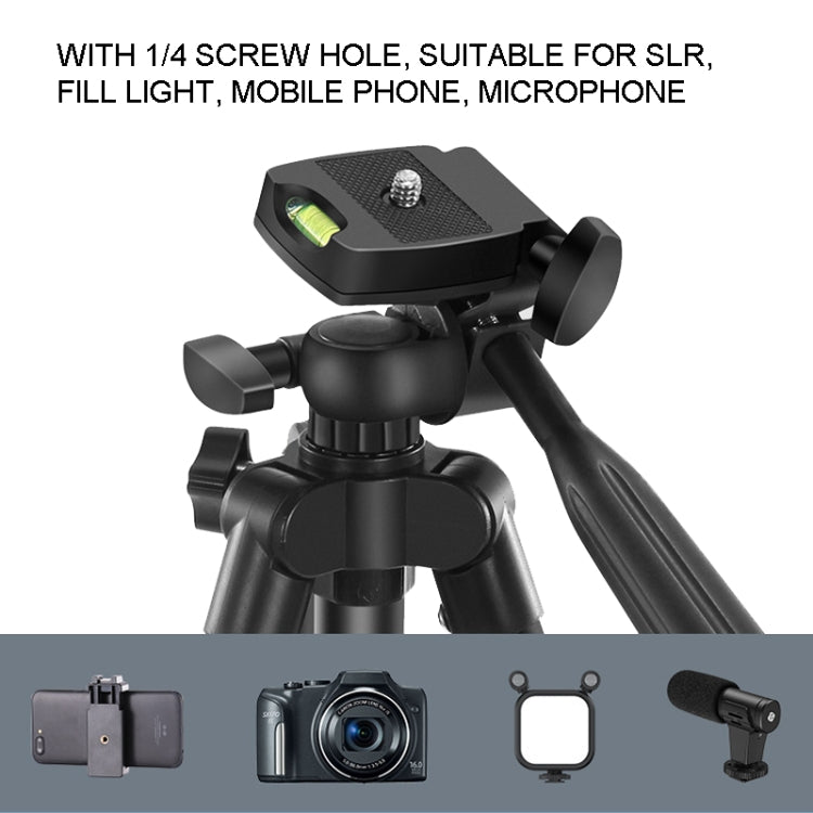 KIT-15LM Tripod Fill Light With Microphone Vlogging Kit  For Live Phone Recording, V13 Tripod Set