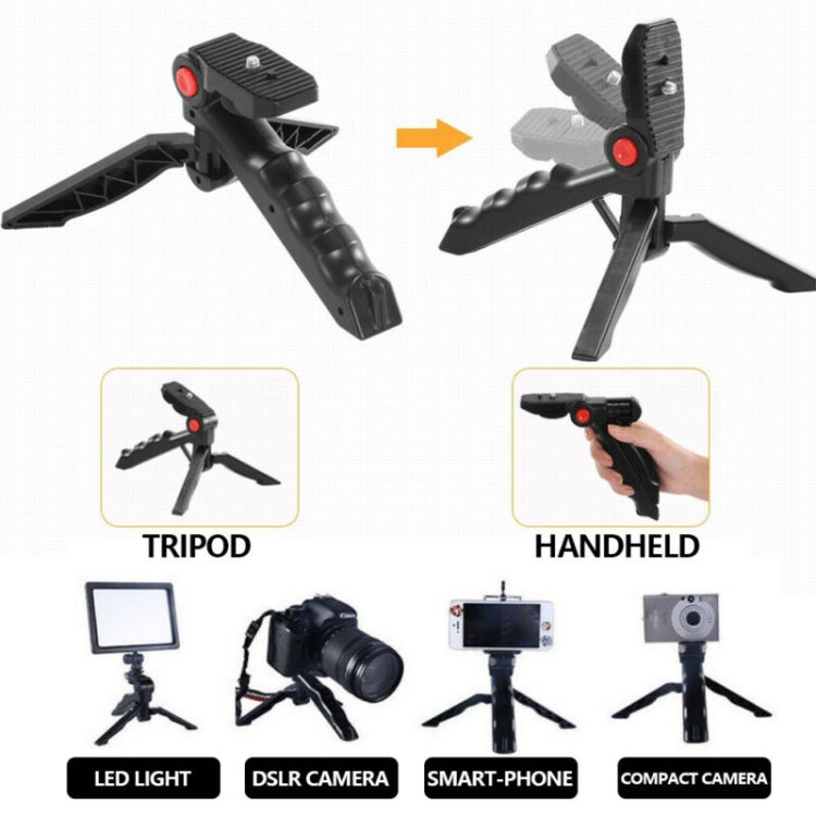 KIT-11LM Tripod Fill Light With Microphone Vlogging Kit For Live Phone Recording, V13 Vlogging Kit