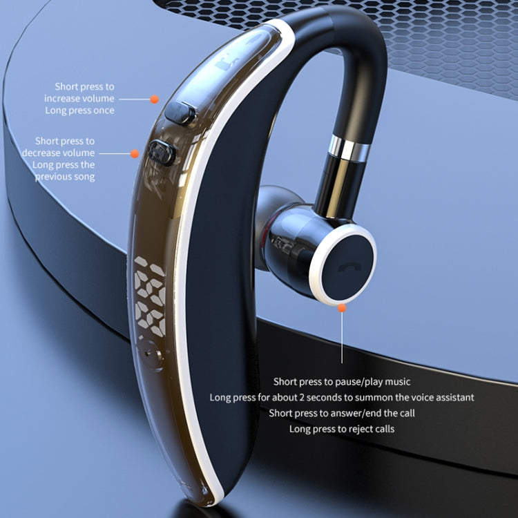 GL20 Digital Single-ear Rotating Universal Bluetooth Earphone, GL20