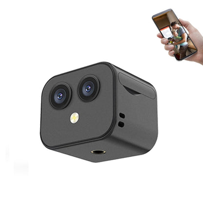 HD 4K Dual Lens Wifi Camera Mobile Phone Wireless Remote Two Way Intercourse Monitoring Camera, D3