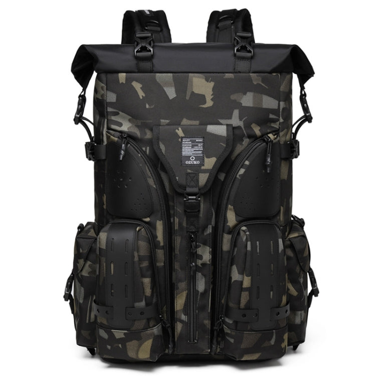 Ozuko 9631 Waterproof Outdoor Backpack Large Capacity Travel Baseball Bag