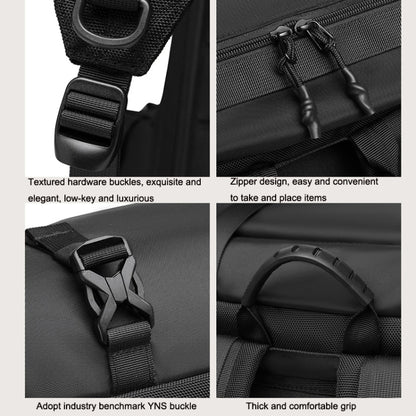 Ozuko 9631 Waterproof Outdoor Backpack Large Capacity Travel Baseball Bag