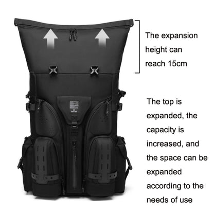 Ozuko 9631 Waterproof Outdoor Backpack Large Capacity Travel Baseball Bag