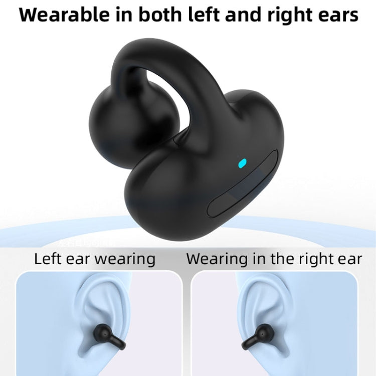 M-S8 Wireless Stereo Single Ear Clip-on Bluetooth Earphone, M-S8 Single Black, M-S8 Single Gray, M-S8 Single Pink, M-S8 Single Blue
