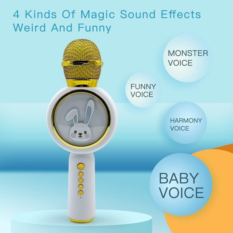 X6 Children Portable Bluetooth Light Microphone Audio All-in-One Machine