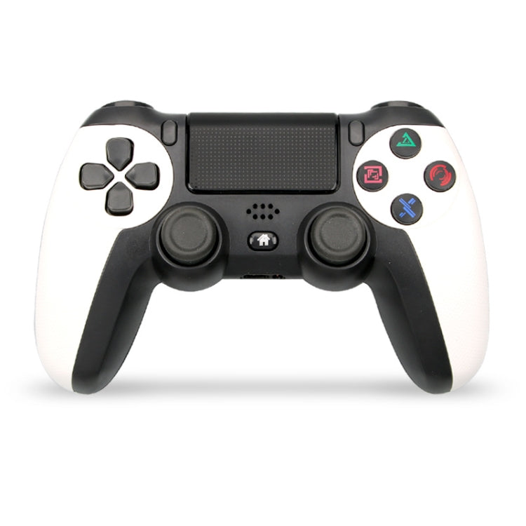 KM048 For PS4 Bluetooth Wireless Gamepad Controller 4.0 With Light Bar, KM048 (Vitality Orange), KM048 (Rose Pink), KM048 (Lemon Yellow), KM048 (Mountain Blue), KM048 (Battle Gray), KM048 (Elegant Silver), KM048 (Elegant White), KM048 (Mint Green)