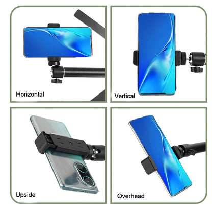 DT-06 Desktop Overlook Mobile Phone Bracket Camera Fill Light Universal Foldable Bracket, DT-06