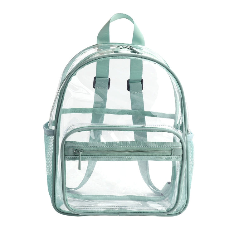 PVC Transparent Waterproof Backpack Student School Bag, Large Purple, Large Light Grey, Large Black, Small Pink, Small Black, Small Gray, Candy Color Black, Candy Color Green, Candy Colo Pink