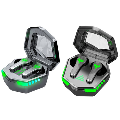 N35 TWS Colorful Light In-Ear Low Latency Wireless Bluetooth Game Earphones, Digital Display, Non-digital Display