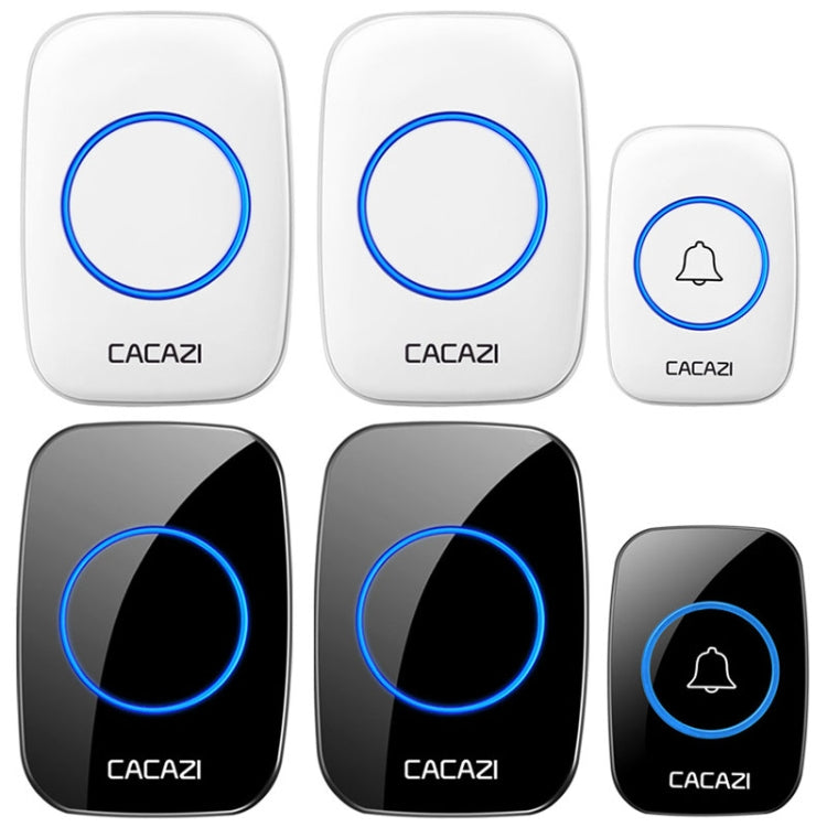 CACAZI A10DC 1 To 2 Battery Type Home Smart Waterproof Electronic Wireless Doorbell