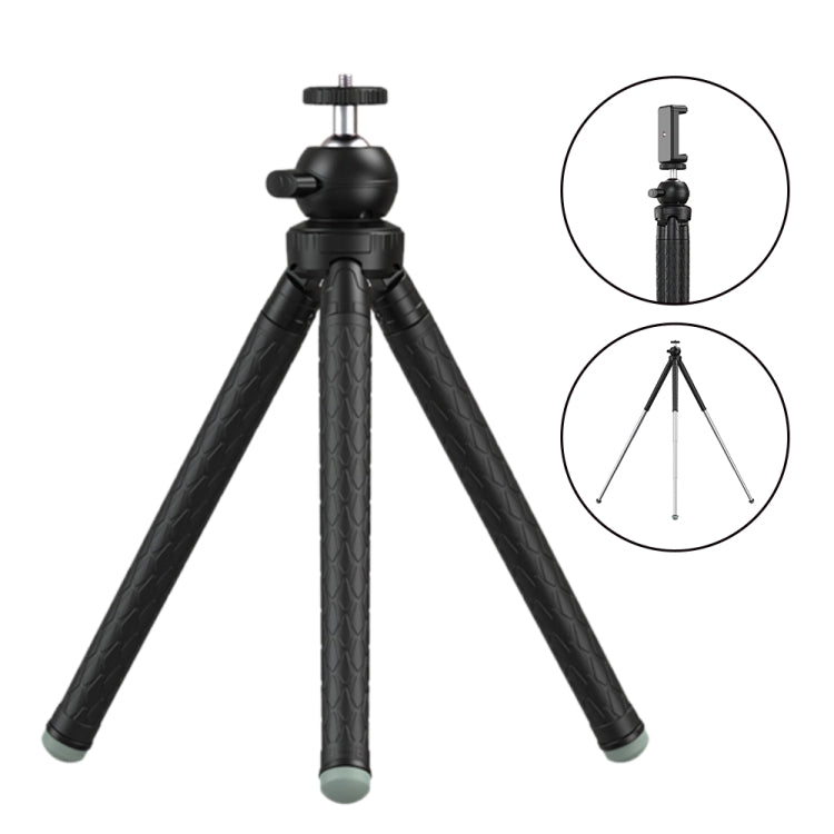 APEXEL APL-JJ09 Mobile Selfie Live Streaming Portable Stretch Telephoto Tripod, APL-JJ09