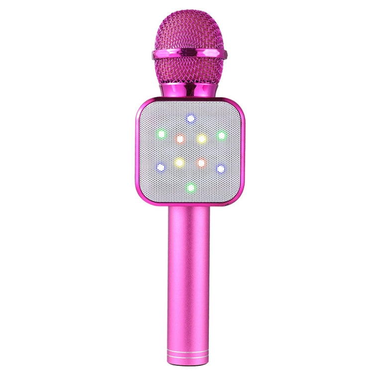 WS-1818 LED Light Flashing Microphone Self-contained Audio Bluetooth Wireless Microphone