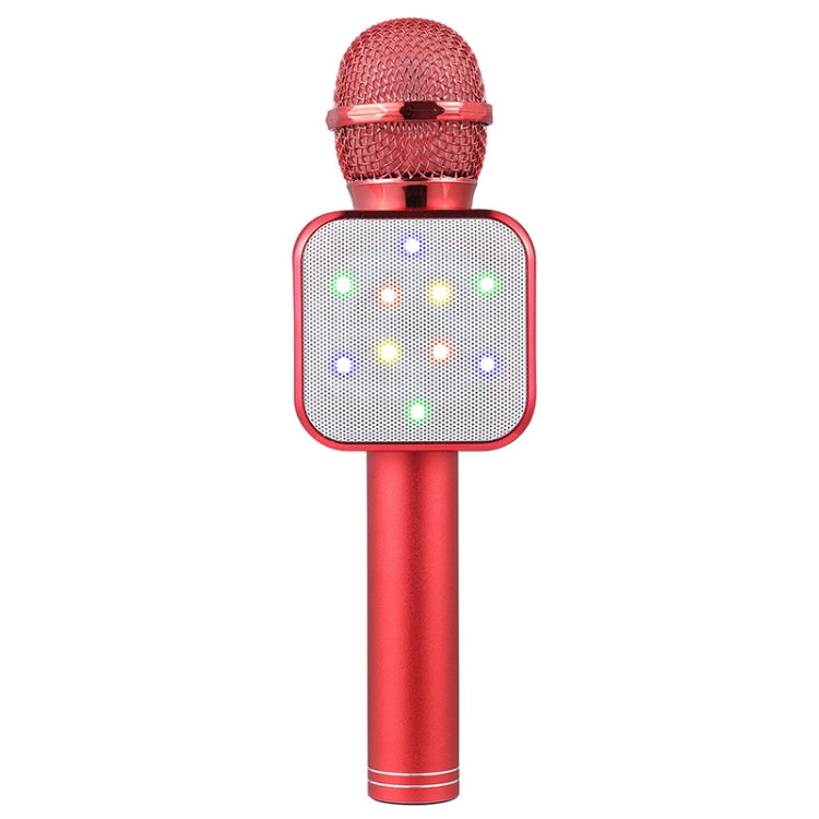 WS-1818 LED Light Flashing Microphone Self-contained Audio Bluetooth Wireless Microphone