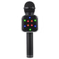 WS-1818 LED Light Flashing Microphone Self-contained Audio Bluetooth Wireless Microphone