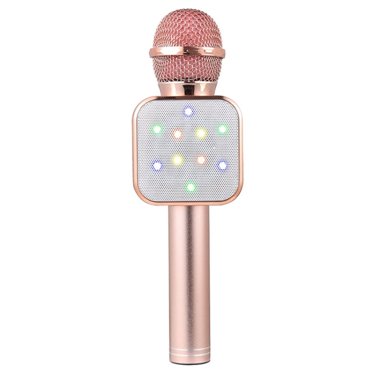 WS-1818 LED Light Flashing Microphone Self-contained Audio Bluetooth Wireless Microphone