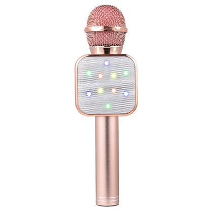 WS-1818 LED Light Flashing Microphone Self-contained Audio Bluetooth Wireless Microphone