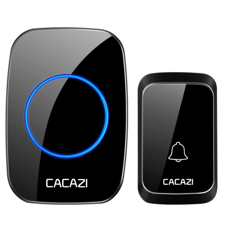 CACAZI A06-DC 1 To 1 Battery Type Smart Home Wireless Waterproof Music Doorbell