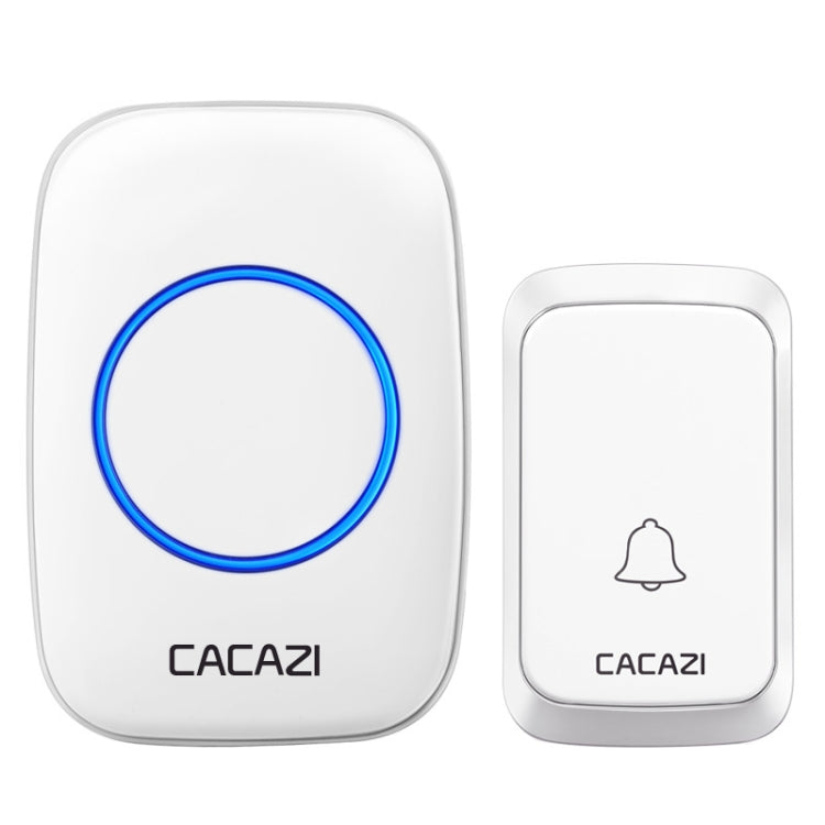 CACAZI A06-DC 1 To 1 Battery Type Smart Home Wireless Waterproof Music Doorbell