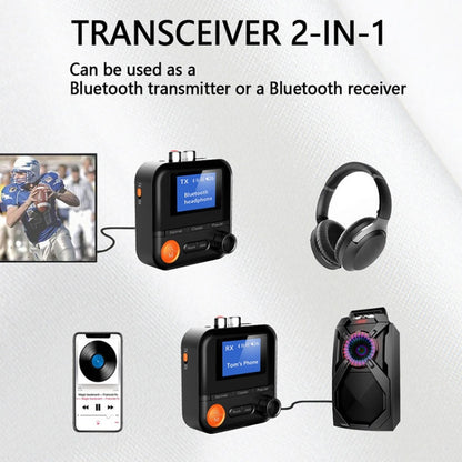 AUX 2RCA TF Bluetooth Adapter Wireless Receiver Transmitter, BR05