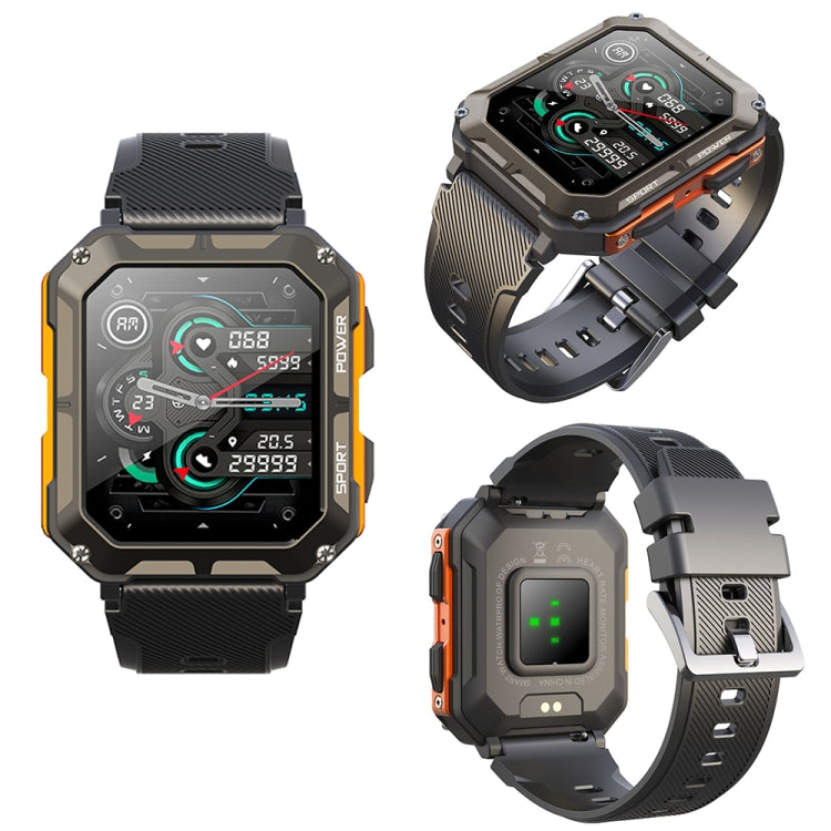 C20 Pro 1.83 Inch IP68 Waterproof Bluetooth Call Three-Proof Smart Sports Watch