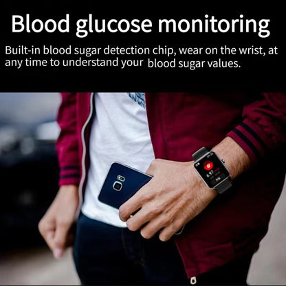 Aluminum Voice Assistant Music Blood Glucose Watch