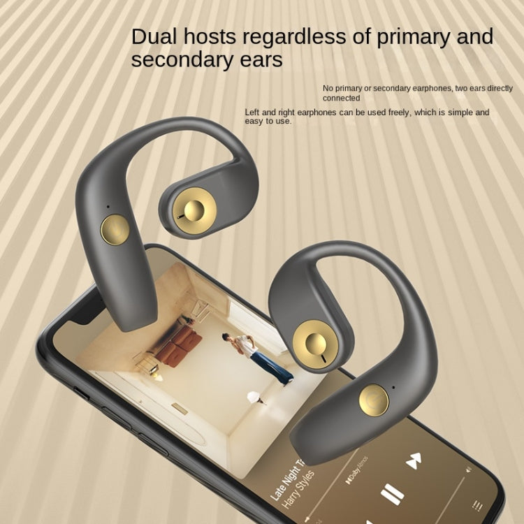 OWS Bone Conduction Wireless Bluetooth Sports Earphones, G15 (Black), G15 (Gray)