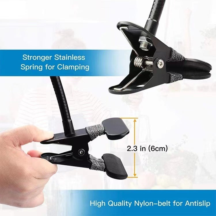 Desktop Strong Lazy Hose Snake Bracket Mobile Phone Live Video Accessories, Single Clamp