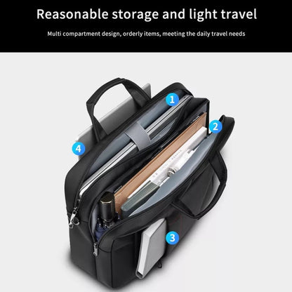 Business Briefcase Multifunctional Waterproof Laptop Messenger Bag