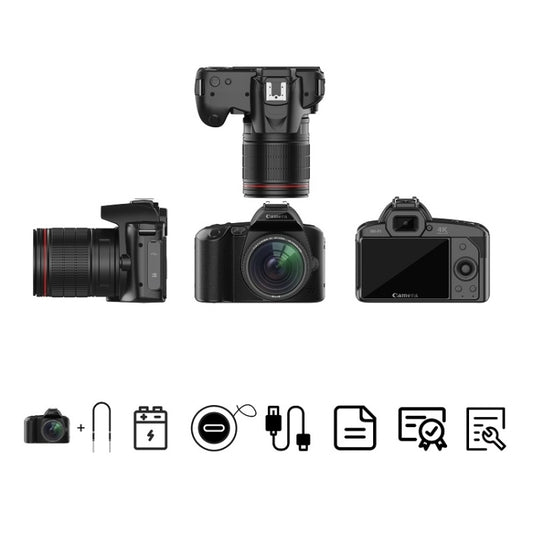 Dual-camera Night Vision 64 Million Pixel High-definition WIFI Digital Camera, Standard Without Memory Card, Standard+Fill Light, Standard+Macroscopic Mirror, Standard+Microphone, Standard+Handheld Bracket, Standard+Light+Lens+Mic+Bracket