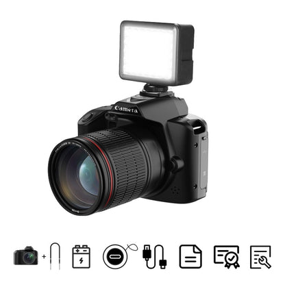 Dual-camera Night Vision 64 Million Pixel High-definition WIFI Digital Camera, Standard Without Memory Card, Standard+Fill Light, Standard+Macroscopic Mirror, Standard+Microphone, Standard+Handheld Bracket, Standard+Light+Lens+Mic+Bracket