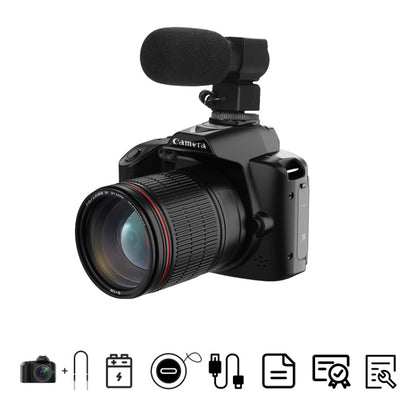 Dual-camera Night Vision 64 Million Pixel High-definition WIFI Digital Camera, Standard Without Memory Card, Standard+Fill Light, Standard+Macroscopic Mirror, Standard+Microphone, Standard+Handheld Bracket, Standard+Light+Lens+Mic+Bracket