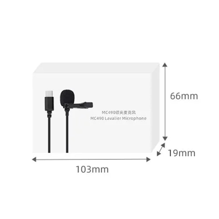 Sunnylife MC490 Collar Microphone Motion Camera Recording Wheat, For DJI Action3/2, For Insta360 ONE RS, For Insta360 ONE X2/X3/1 inch 360 Edition